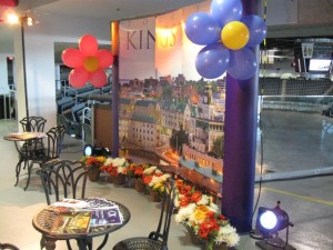 2009 KEDCO booth display at KRock Arena 