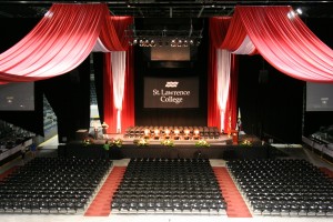 2015 St. Lawrence College Graduation at KRock Arena c
