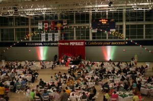 2015 Pita Pit Pep Rally at Queen's Gym d