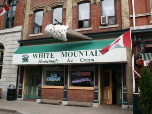 2005 Storefront Prop at White Mountain Ice Cream        