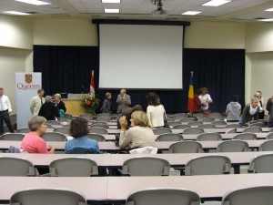 2010 Black Drape at Queen's University Nickle Hall        